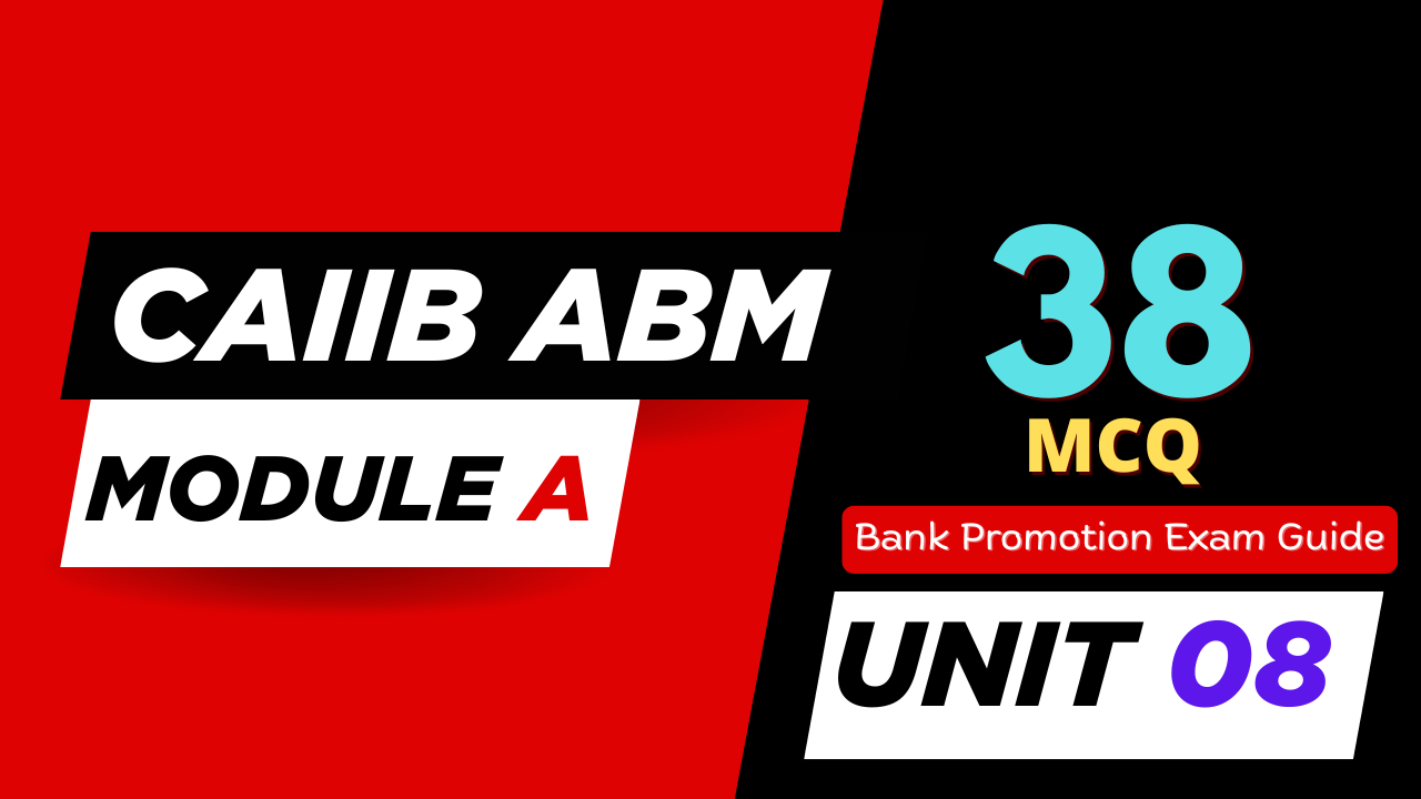 CAIIB ABM UNIT 8 MCQ - Linear Programming