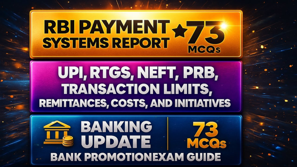 RBI's Payment Systems Report - June 2025 detailed analysis for RBI Grade B and SBI PO