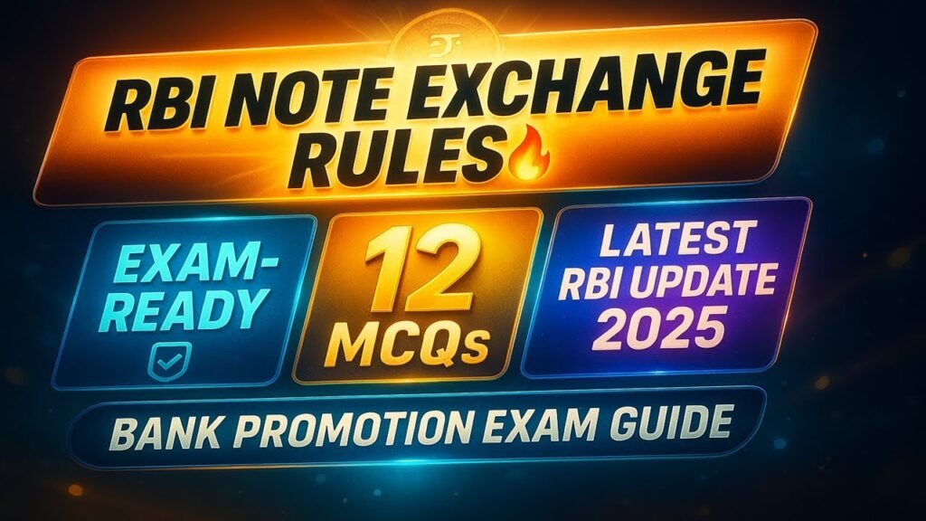 RBI Note Exchange Rules – 12 Most Expected Questions
