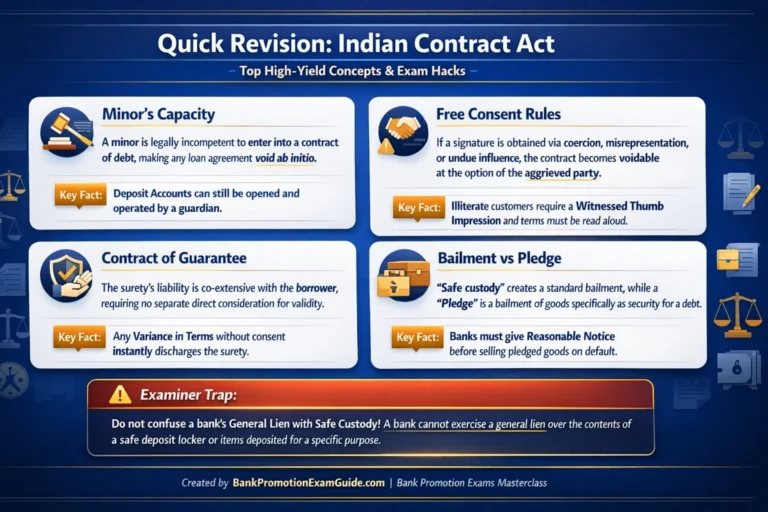 Indian Contract Act MCQs – 19 Most Expected Questions