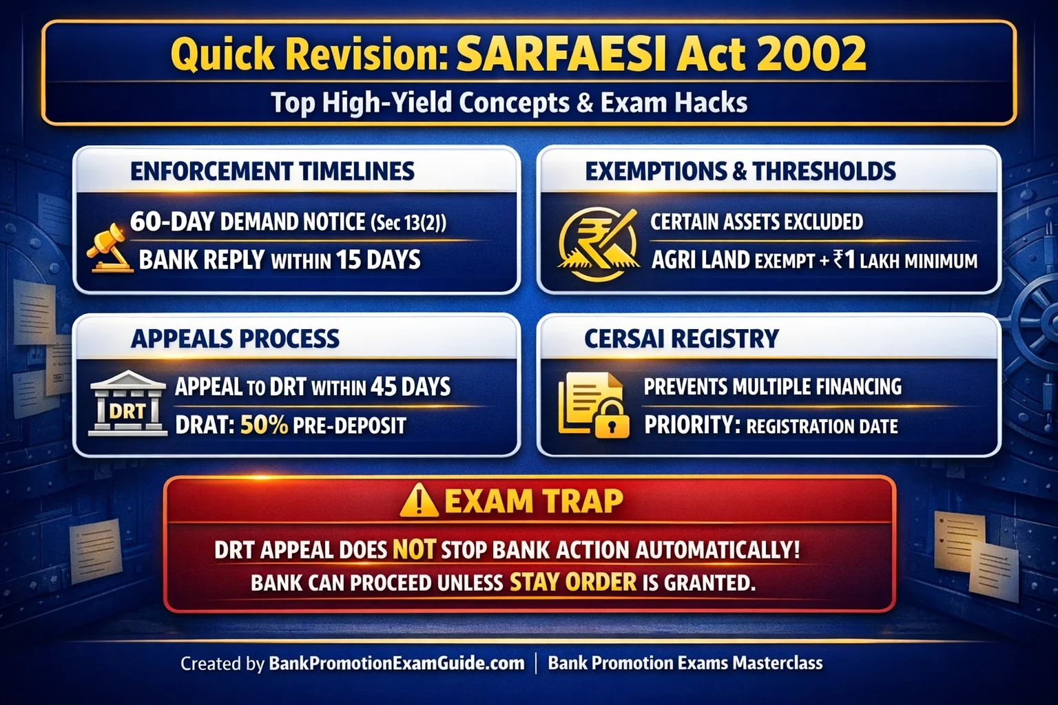 SARFAESI Act MCQs – 19 Most Expected Questions