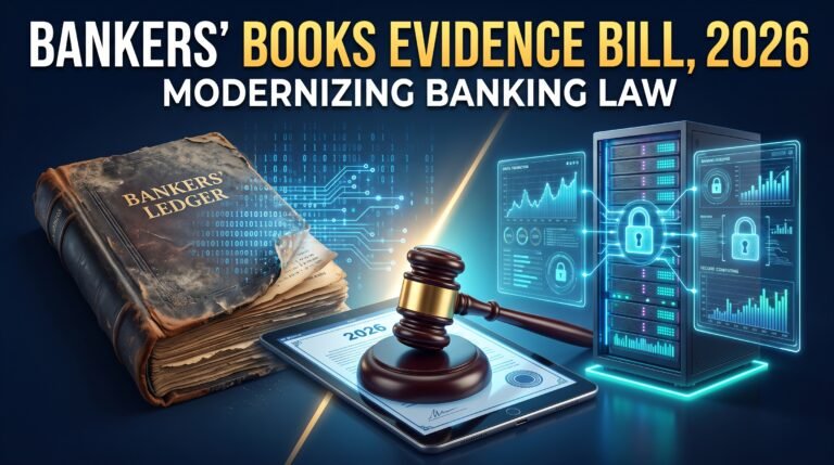 Bankers’ Books Evidence Bill 2026