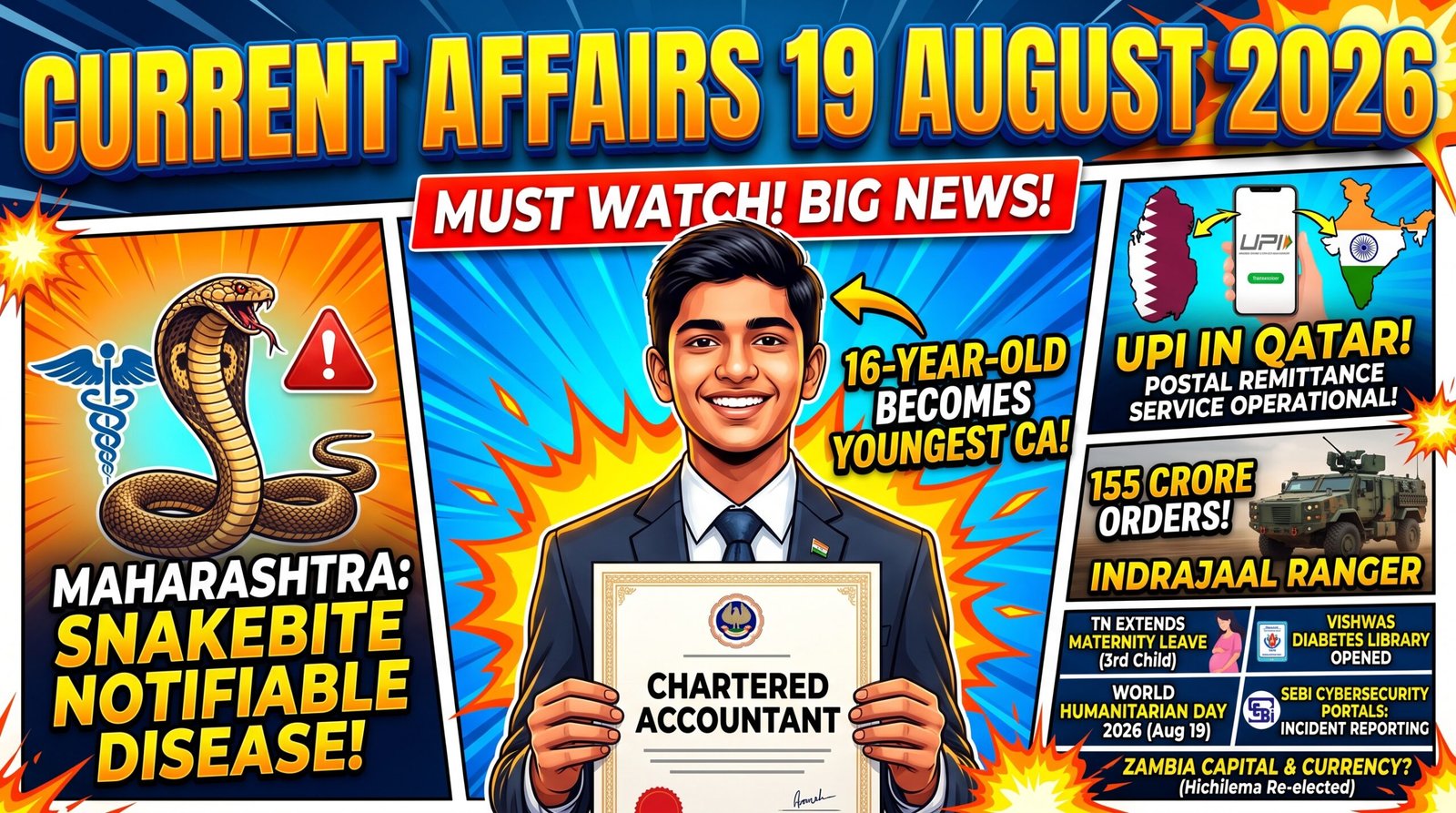 Current Affairs 19 August 2026