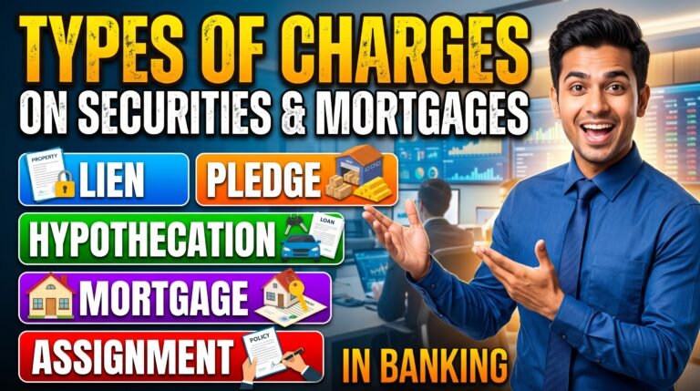 Types of Charges on Securities & Mortgages in Banking